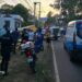 Autobús de iglesia se accidenta y cae a barranco en El Jalacatal, San Miguel