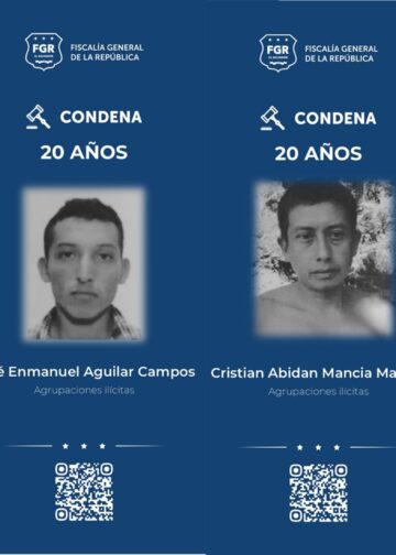 Condenan a pandilleros del Barrio 18 que operaban en Coatepeque