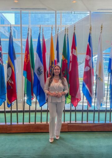 Patricia Godínez destaca en la ONU el impacto del programa de movilidad laboral de El Salvador