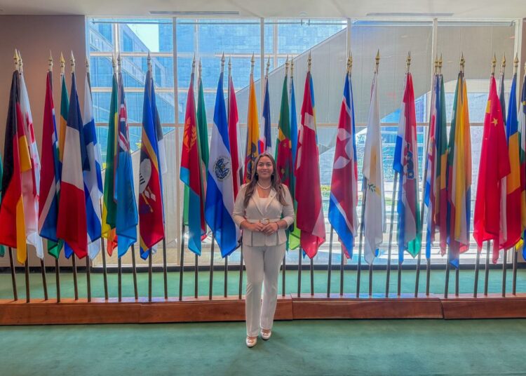Patricia Godínez destaca en la ONU el impacto del programa de movilidad laboral de El Salvador