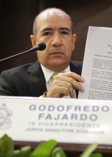 Diputado hondureño insiste en aplicar mano dura y tomar como referencia el modelo de seguridad de El Salvador
