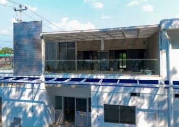 Nuevo laboratorio de calidad del agua en San Miguel entra en etapa final de construcción