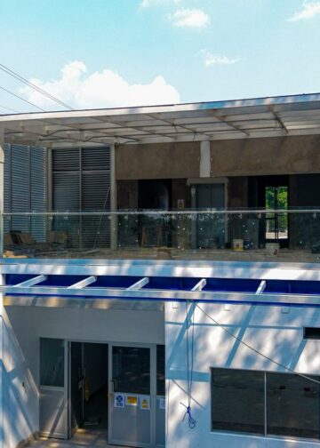 Nuevo laboratorio de calidad del agua en San Miguel entra en etapa final de construcción