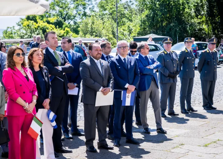 Italia y El Salvador celebran 165 años de relaciones diplomáticas en Roma