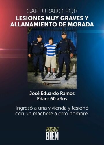 Capturan a sujeto que atacó a un hombre con un machete 
