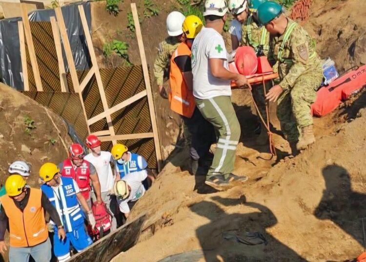 Derrumbe en obra de Santa Ana deja una víctima mortal y abre investigación contra responsables