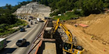 Avanzan las obras en Los Chorros con el retiro de estructuras de protección temporal