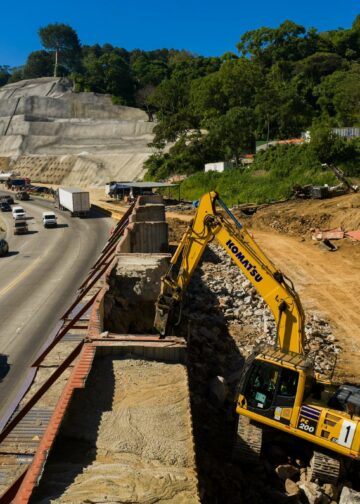 Avanzan las obras en Los Chorros con el retiro de estructuras de protección temporal