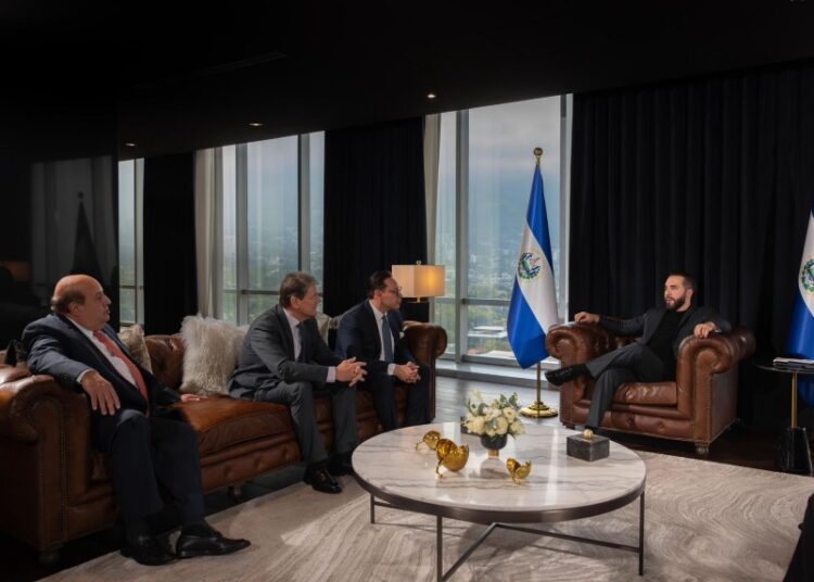 ANEP destaca avances del país durante reunión con el presidente Nayib Bukele