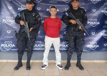 La Policía localiza y captura a alias “Chiky” en Sonsonate