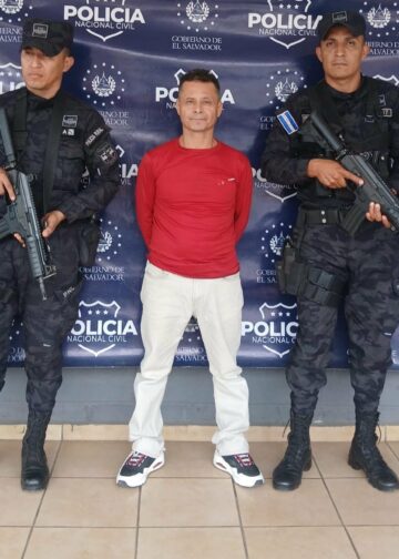 La Policía localiza y captura a alias “Chiky” en Sonsonate