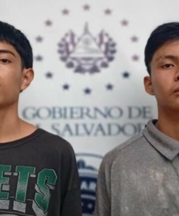 Denuncia en redes sociales deriva en captura de dos adolescentes en Soyapango