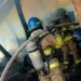 Incendio en bodega de vivienda fue controlado por Bomberos en Cabañas