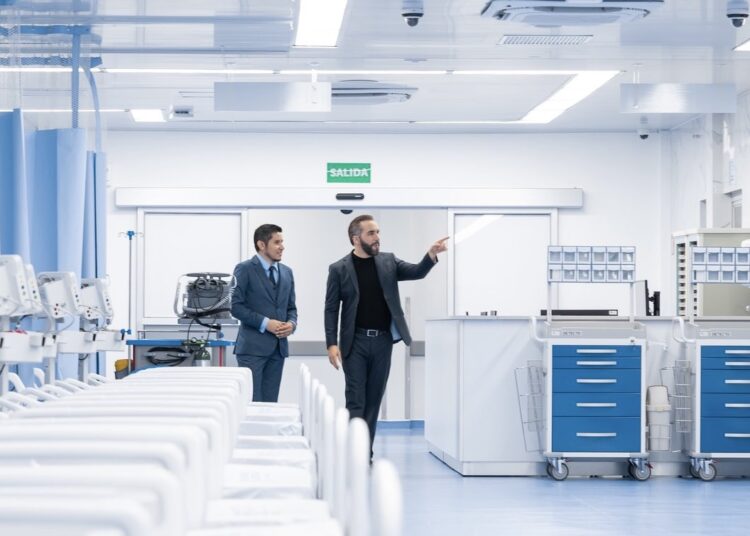 Presidente Bukele: “Este es un hospital totalmente gratis para el pueblo”