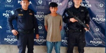 Capturan a sujeto por amenazas con arma de fuego en Sonsonate