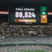 Más de 80 mil aficionados estuvieron presentes en el debut ganador de México en el Mundial