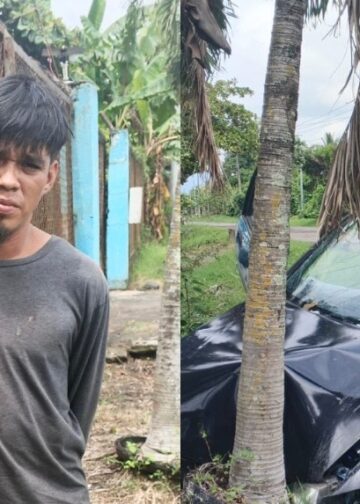 Conductor ebrio es detenido tras chocar contra un árbol en La Libertad