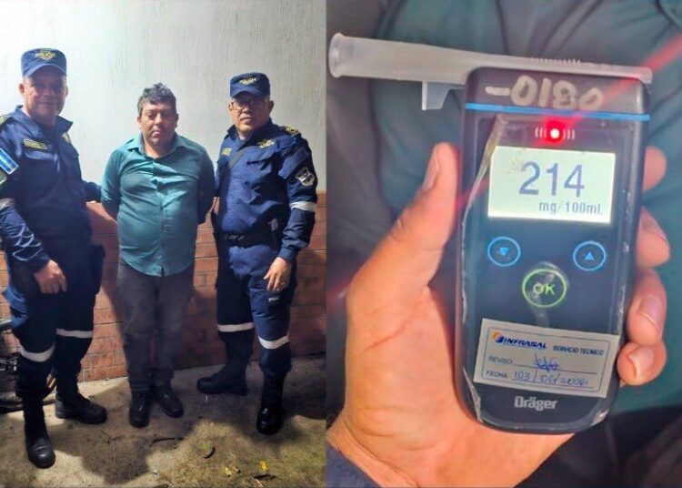 Capturan a conductor ebrio tras choque que dejó dos fallecidos en Santa Ana