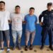 Riña entre hombres que consumían alcohol deja un lesionado y tres capturados