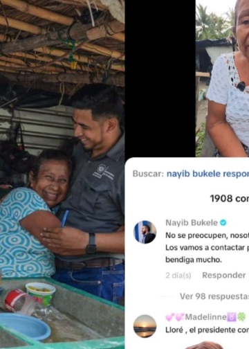 Presidente Nayib Bukele brindará vivienda a pareja de adultos mayores