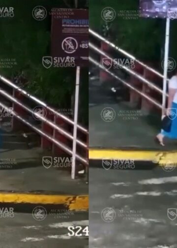 Sistema de videovigilancia alerta a ciudadana por botar basura en espacio prohibido