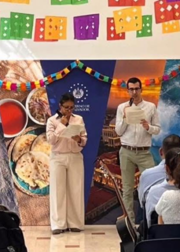 Viceministra Patricia Godínez destaca evento que fortaleció la identidad salvadoreña en Italia