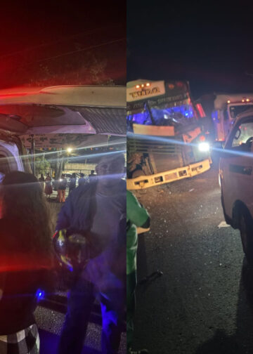 Once personas resultan lesionadas tras percance vial en carretera Panamericana