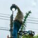 100 familias de Santa Ana Centro son beneficiados con mejoramiento de luminarias