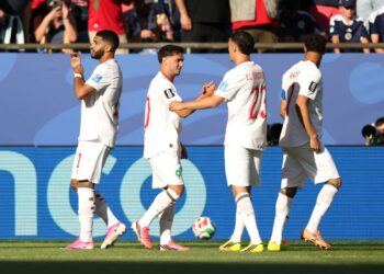 Un gol tempranero le bastó a Marruecos para vencer a Escocia