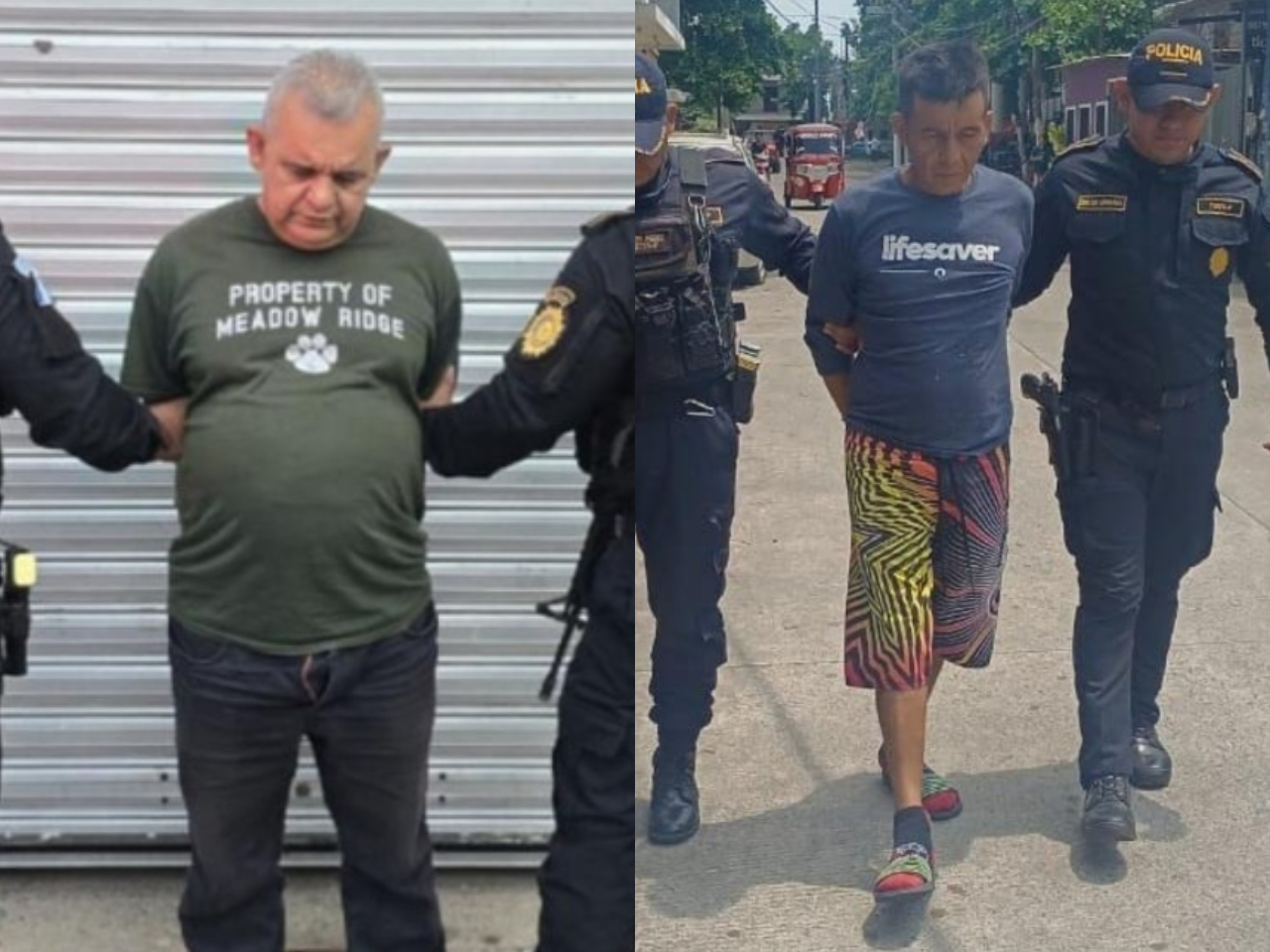 Guatemala detiene a dos veteranos pandilleros requ