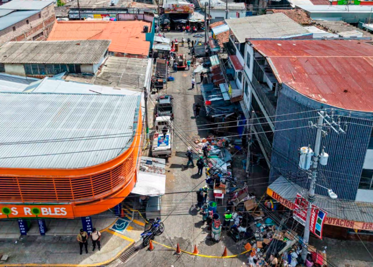 Municipalidad de San Salvador Este ejecuta ordenamiento de ventas informales en Soyapango