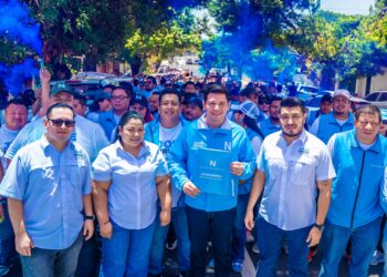 José Urbina tras la reelección como alcalde de San Salvador Oeste