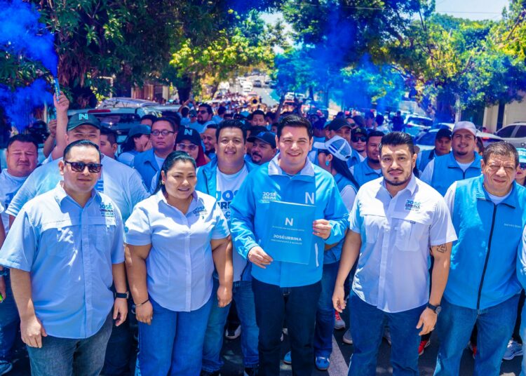José Urbina tras la reelección como alcalde de San Salvador Oeste