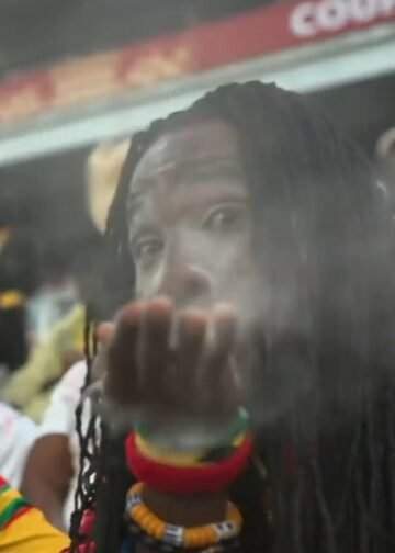 La celebración viral que acompañó el triunfo de Ghana