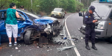 Múltiple accidente vial deja seis lesionados en carretera Litoral