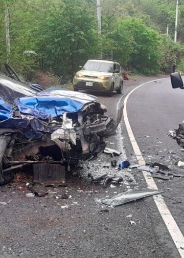 Múltiple accidente vial deja seis lesionados en carretera Litoral