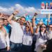 Con amplio apoyo de sus bases, Gustavo Acevedo oficializa su precandidatura para continuar al frente de Santa Ana Centro