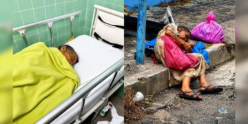 Ayudan a adulta mayor en condición vulnerable