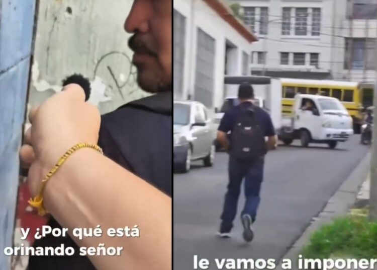 Intervienen a personas por falta de civismo en San Salvador