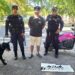 Capturan a sujeto con droga durante control vehicular tras intervención de binomio canino