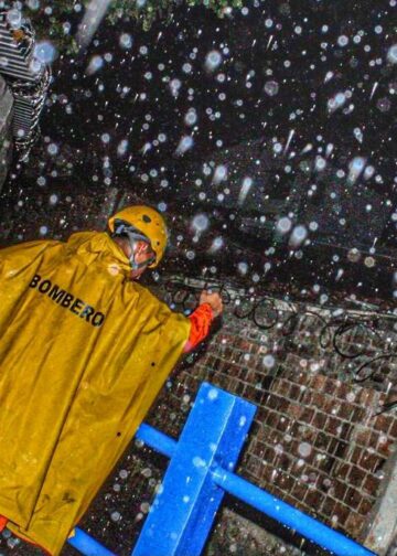 Bomberos activos ante paso de la Tormenta Tropical Cristina