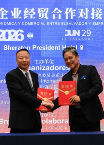 Empresas chinas buscan ampliar los negocios con El Salvador