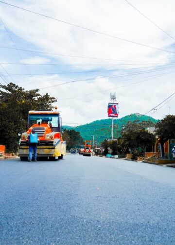 Alcaldía de Santa Ana Centro entrega obras de mejoramiento vial