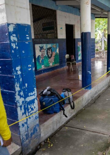 Avanza la reconstrucción del Centro Escolar Caserío Lagunetas en Santa Ana