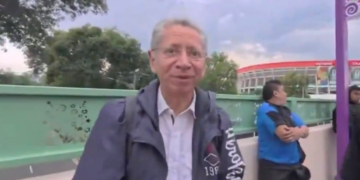 Captan a exfiscal Douglas Meléndez en México durante el Mundial 2026