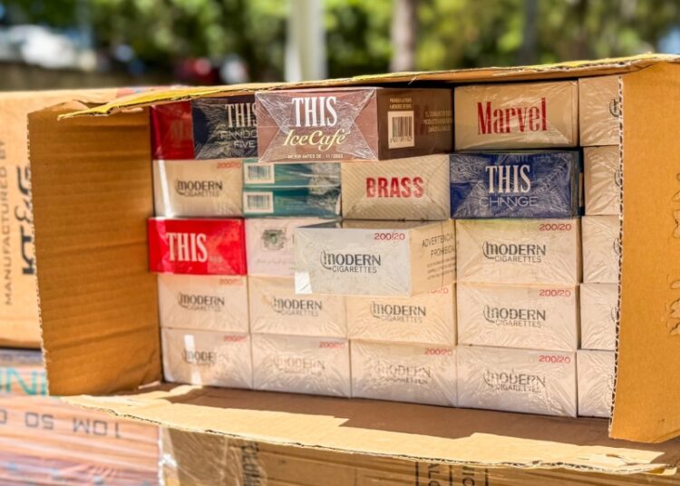 Más de 22 toneladas de cigarrillos ilegales terminan destruidas tras operativos contra el contrabando
