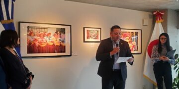 El Salvador promueve en Japón la Cofradía de las Flores y las Palmas de Panchimalco