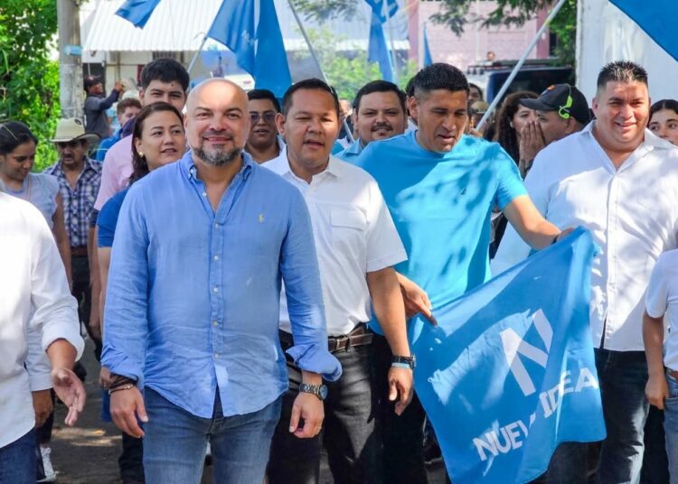 Afiliados de Morazán expresan su apoyo a precandidatos de Nuevas Ideas en elecciones internas