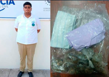 Capturan a estudiante de bachillerato con droga en su poder