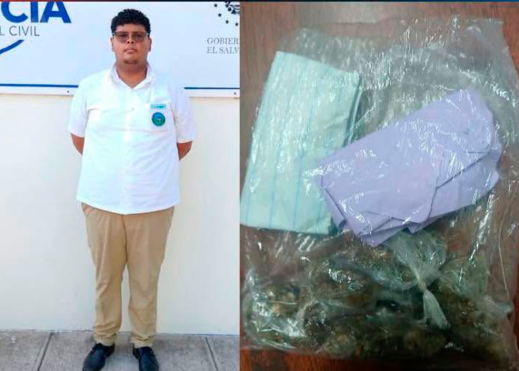 Capturan a estudiante de bachillerato con droga en su poder